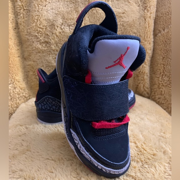 Nike Air Jordan Son Of Mars Black Cement 2012 Kid’s Size 11C